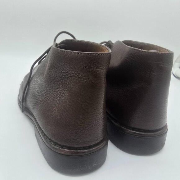 John Varvatos Boots Mens 10  Brown Leather Hand Made Italy main image 2